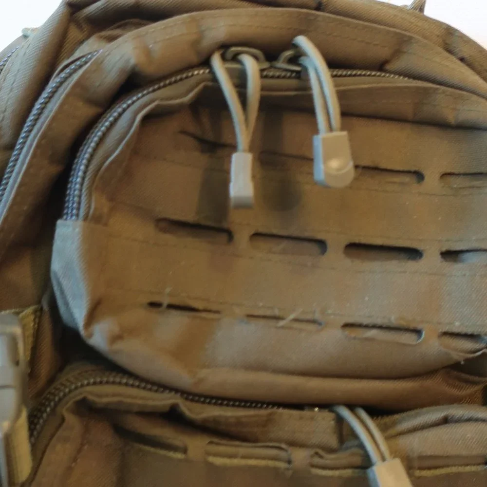 Unisex MFH Army Green Camera Backpack Bag *